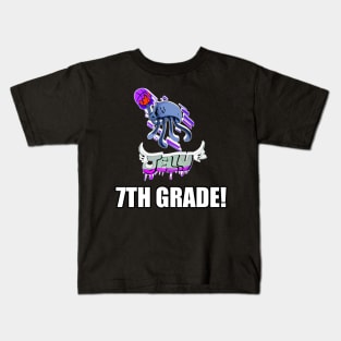 7TH Grade Jelly  - Basketball Player - Sports Athlete - Vector Graphic Art Design - Typographic Text Saying - Kids - Teens - AAU Student Kids T-Shirt